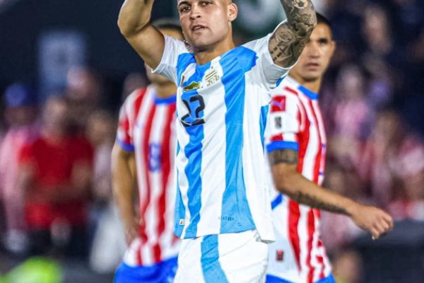 Lautaro Martínez se plantó con Alfaro tras la caída ante Paraguay: 