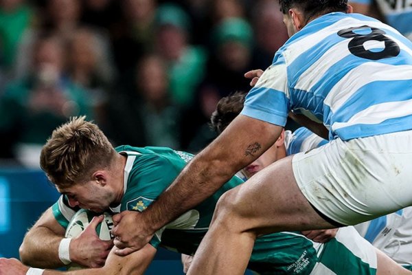 Los Pumas cayeron ante Irlanda en un amistoso internacional