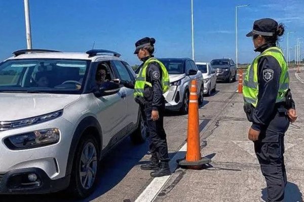 Realizarán mas de 50 controles preventivos camino a la costa atlántica