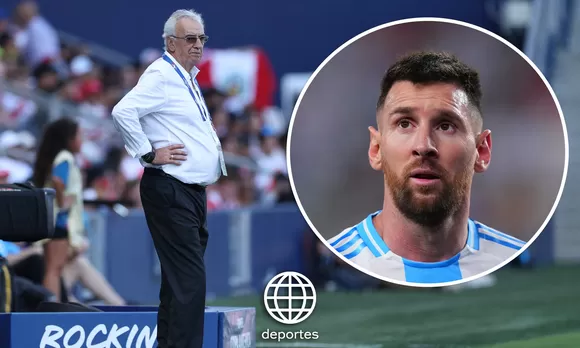 La fuerte sentencia del DT de Perú sobre Messi en la previa: 