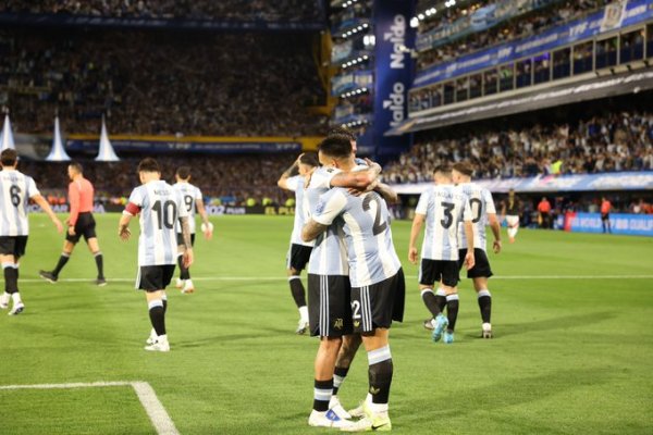 Con un golazo de Lautaro Martínez, la Selección Argentina derrotó a Perú