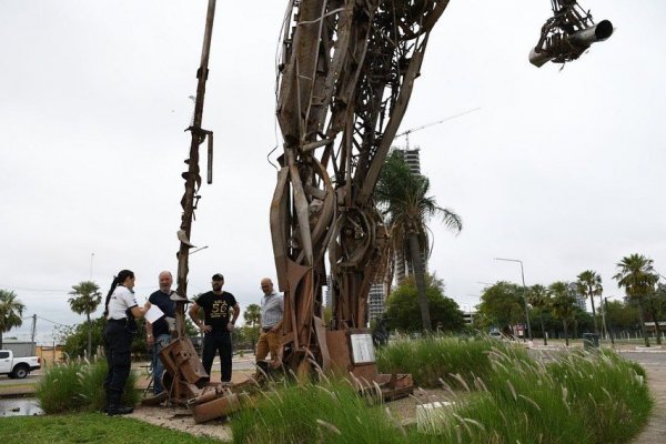 ¿Dónde está Andresito?: piden información sobre el monumento caído hace más de un año