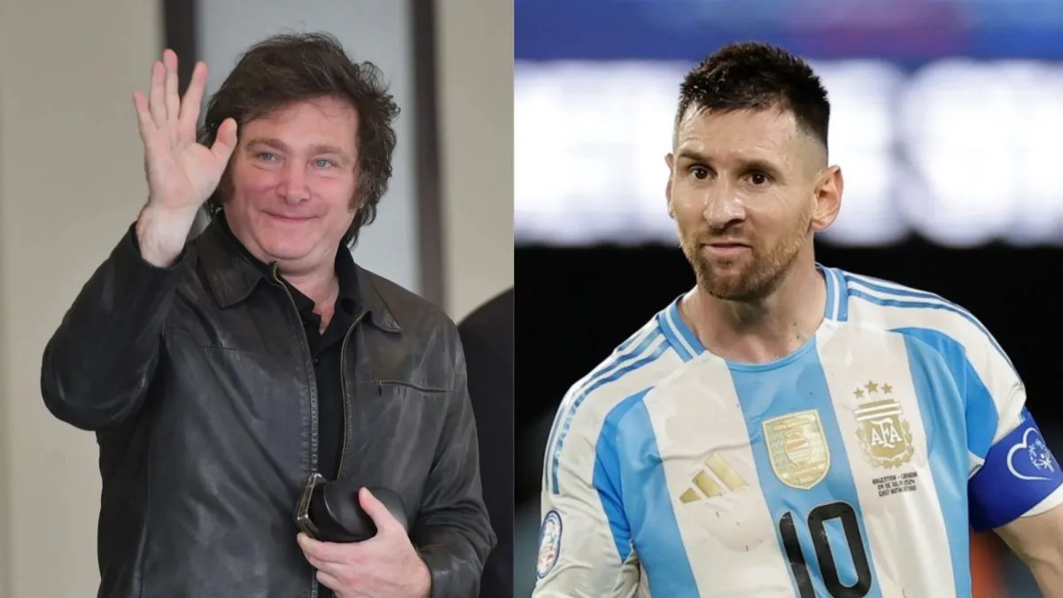 Milei, contundente sobre Messi: 