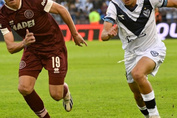 Con polémica, Vélez empató ante Lanús y arde la Liga Profesional