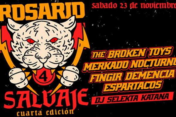 Ya se palpita la cuarta edición del “Rosario Salvaje 4” en el Galpón 11