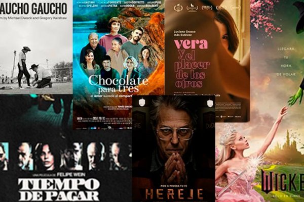 Jueves de estrenos: la cartelera se renueva con cuatro producciones locales y dos internacionales