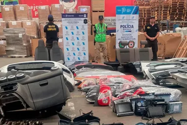 Santotomeño con rol clave en una super banda de pistoleros y roba autos