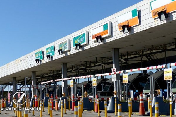 Aumentan los peajes en rutas y autopistas nacionales: habrá tarifas que llegarán hasta los $6.000