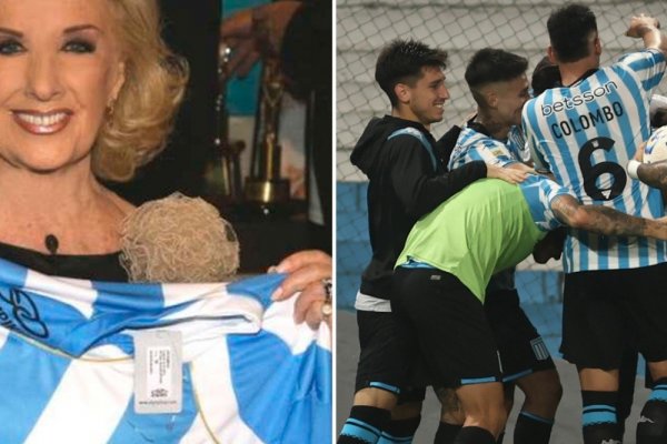 El mensaje de Mirtha Legrand para Racing tras la Copa Sudamericana: 