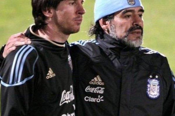 El posteo de Messi a cuatro años de la muerte de Maradona