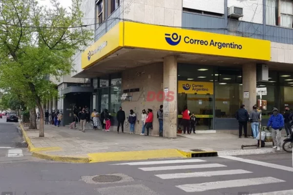 Titulares que cobran en el Correo Argentino de Corrientes tendrán asignado un nuevo lugar de pago