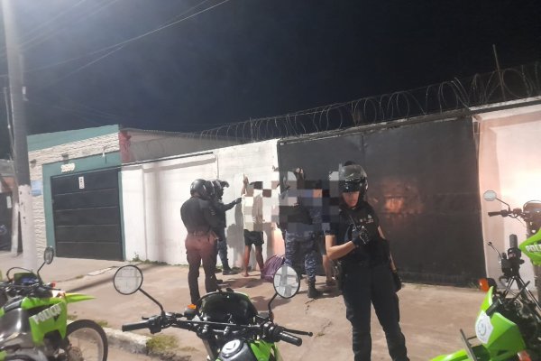 CALLES CALIENTES! Más de 20 personas detenidas y motos secuestradas