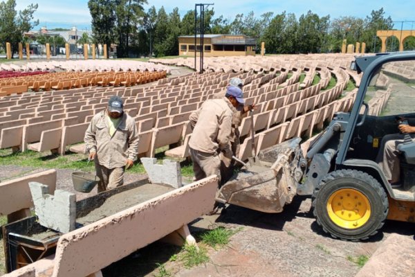 META CHAMAMÉ! Preparan el Anfiteatro Cocomarola para la 34 Fiesta Nacional