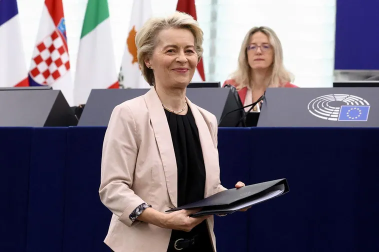 Von der Leyen anuncia una estrategia de competitividad para superar la brecha con China y EE.UU.