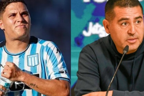 Juanfer Quintero se rindió ante Juan Román Riquelme: 