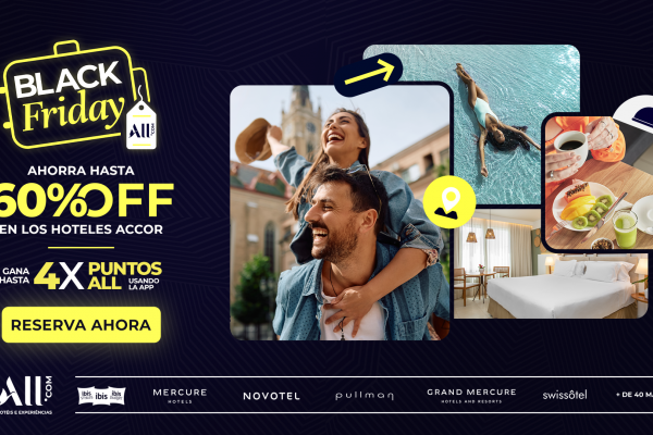 Accor anuncia Black Friday con hasta un 60% de descuentos