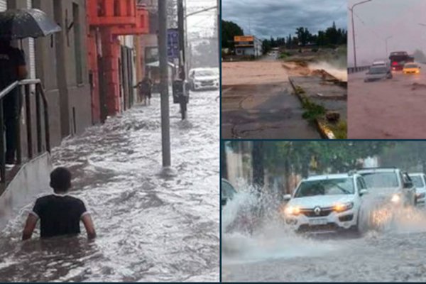 Un temporal provocó grandes inundaciones en  Jujuy: un hombre murió fulminado por un rayo