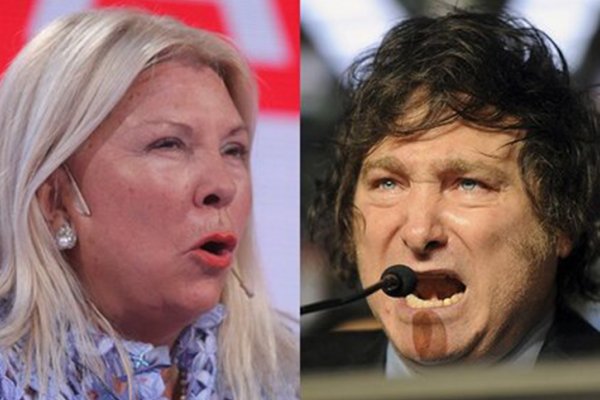 Milei acusó a Carrió de tener 20 custodios y la CC le contestó: “Guapo con los jubilados”