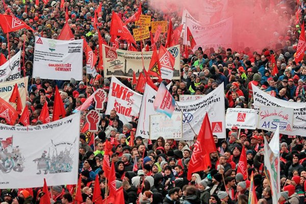 Paro de trabajadores de Volkswagen en Alemania: «Será uno de los conflictos más duros que haya visto»