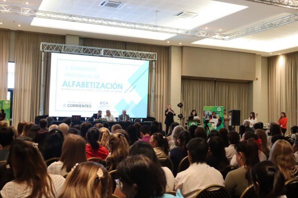 Corrientes vive su primer Congreso Provincial de Alfabetización