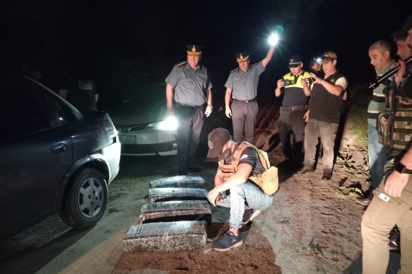 DROGA EN CORRIENTES! Encuentran 50 kg marihuana abandonada