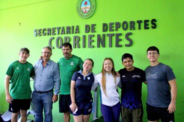 Equipo correntino de levantamiento olímpico de pesas valoró al fuerte apoyo oficial recibido a lo largo del año