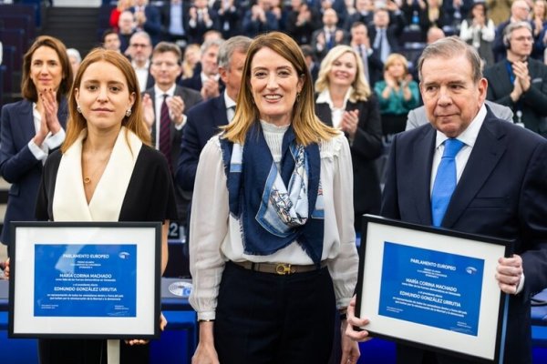 Podemos y Bildu se ausentan del premio Sájarov a Edmundo González mostrando su apoyo a Maduro