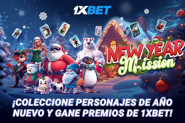 ¡Gana hasta $50,000 y los mejores gadgets en la promo New Year Mission de 1xBet!