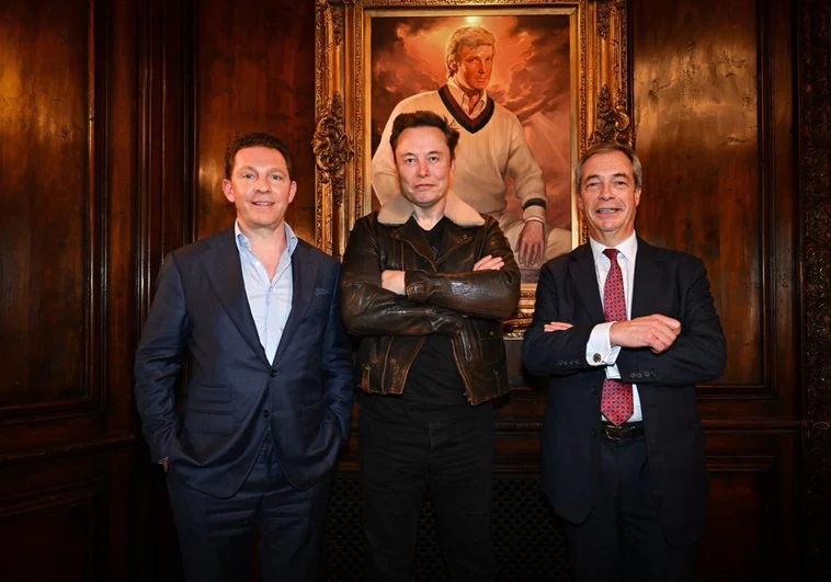 El apoyo financiero millonario de Elon Musk a Nigel Farage amenaza a los partidos tradicionales del Reino Unido