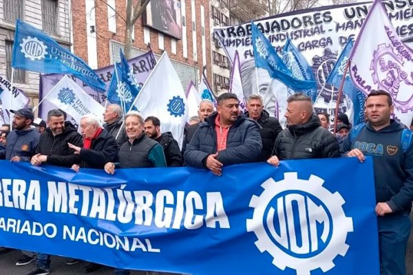 Otro desacuerdo en la paritaria de los siderúrgicos hace que se postergue para el año que viene