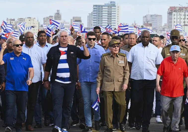 La dictadura cubana organiza protestas contra el 'bloqueo', mientras la mitad del país está sin electricidad