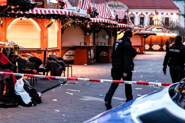 Alemania: el número de muertos por el atropello en Magdeburgo se elevó cinco