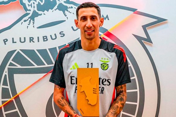 Di María fue distinguido en el fútbol portugués