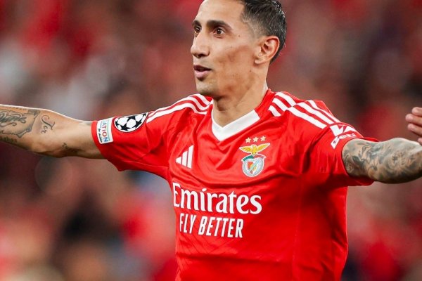 El inesperado premio que recibió Di María en el Benfica