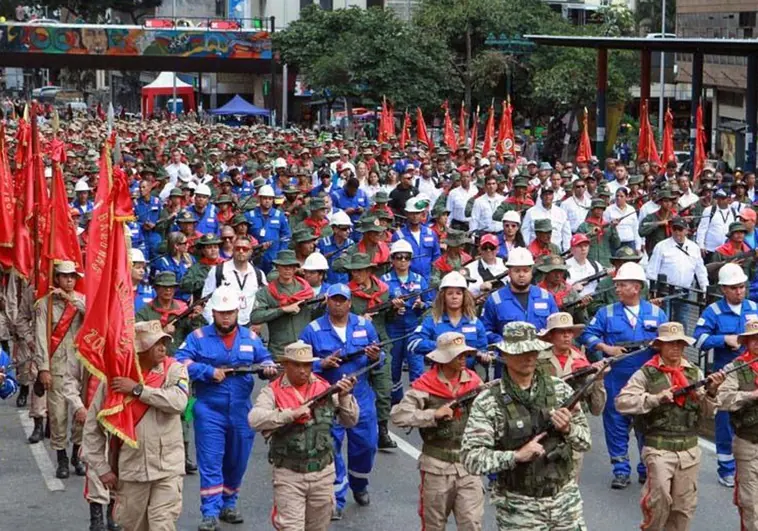 El chavismo intensifica la retórica belicista antes de la toma de posesión