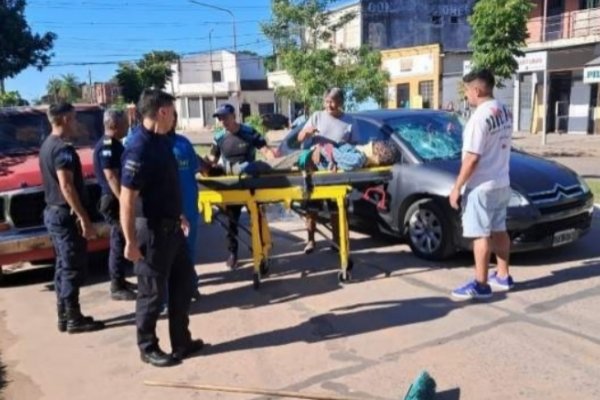 Automovilista atropelló a un barrendero municipal mientras trabajaba