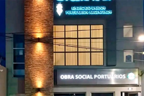 Los trabajadores portuarios tienen un nuevo edificio gremial en Puerto General San Martín