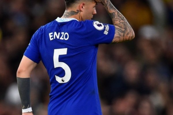 El fuerte enojo de Enzo Fernández en el Chelsea: 