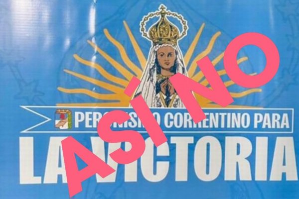 SIN TITUBEO! Referente peronista de Corrientes criticó el uso de la Virgen en un logo de campaña política