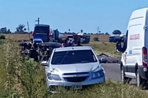 OTRA FATALIDAD! Dos personas mueren por accidente en Ruta Nacional 12 Corrientes