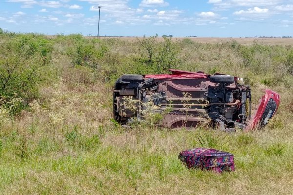 Siniestros viales en Corrientes: despiste antes de llegar a Curuzú Cuatiá