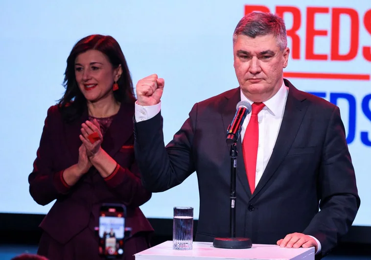 Milanovic arrasa en la primera vuelta de las presidenciales de Croacia, pero irá a segunda vuelta