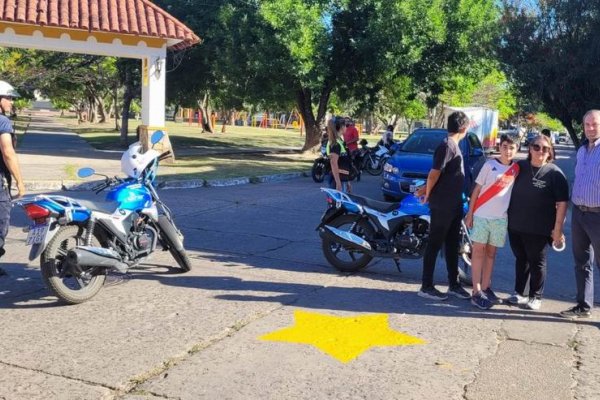 Seguridad vial: se impulsa campaña del uso del casco