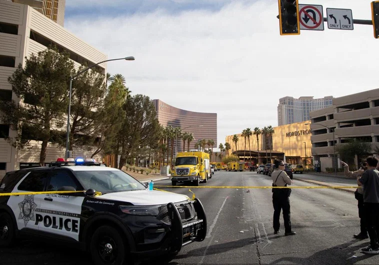 Muere una persona por la explosión de una camioneta Cybertruck de Tesla frente a la Trump Tower de Las Vegas