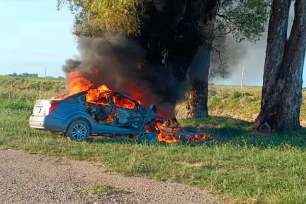 Córdoba: un hombre degolló a su pareja y se quitó la vida estrellándose contra un árbol