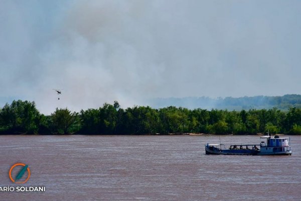 Damián Verzeñassi: “El aire contaminado por los incendios en la isla provoca daño genético”