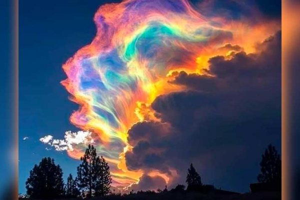 Un arco iris de fuego estalló en el cielo tucumano: ¿qué lo provocó?