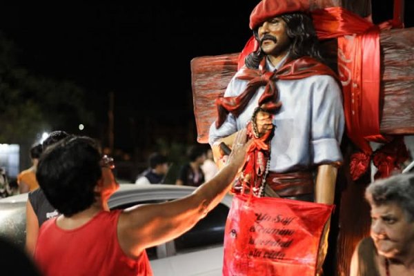 Gaucho Gil en Mercedes y nueva muestra multitudinaria de fe al santo popular