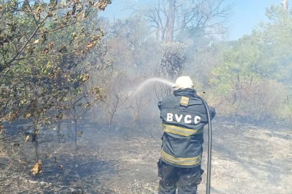 Peligro extremo por fuego: varios incendios urbanos en un solo día