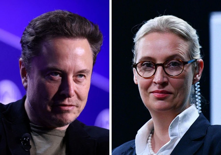 Musk reitera su apoyo a la extrema derecha alemana mediante una entrevista a su líder a través de su red social